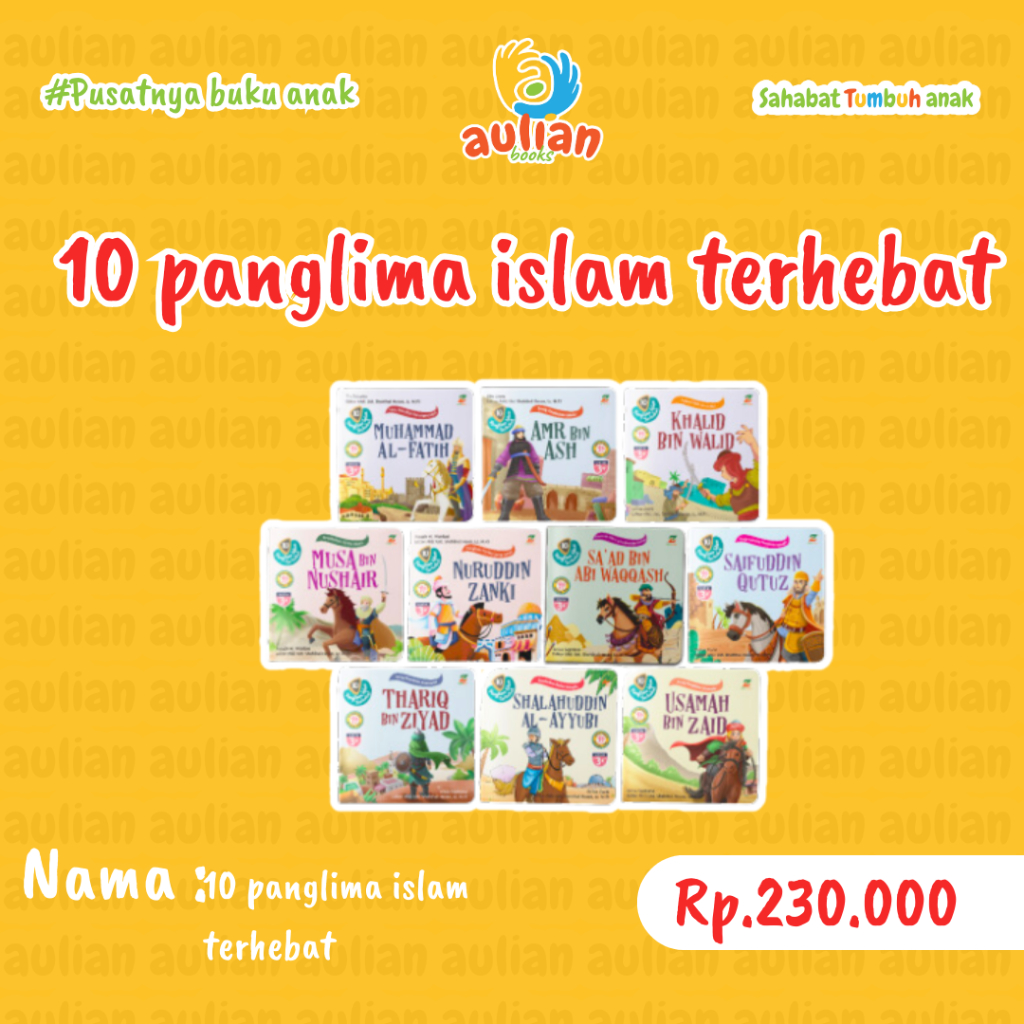 Jual 10 PANGLIMA ISLAM TERHEBAR | Shopee Indonesia