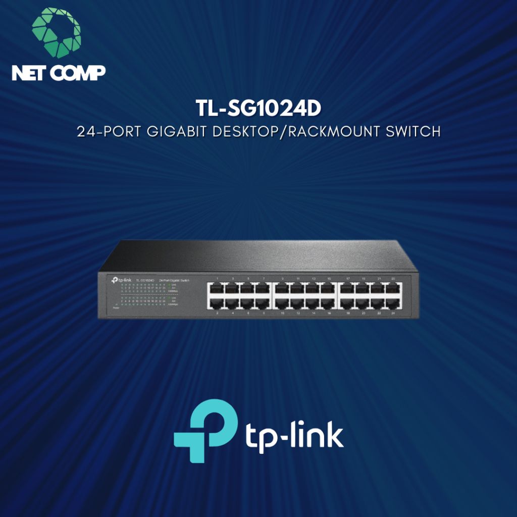 Jual Tp Link Tl Sg D Port Gigabit Desktop Rackmount Switch