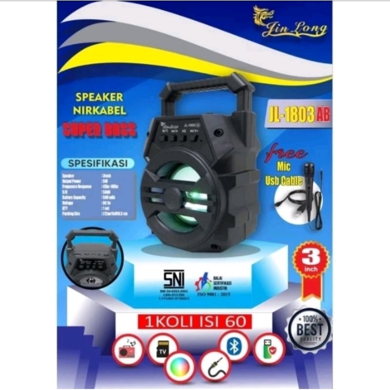 Jual Speaker Bluetooth Portable DORRAS DS888 C5 3" Inch/Musik Box