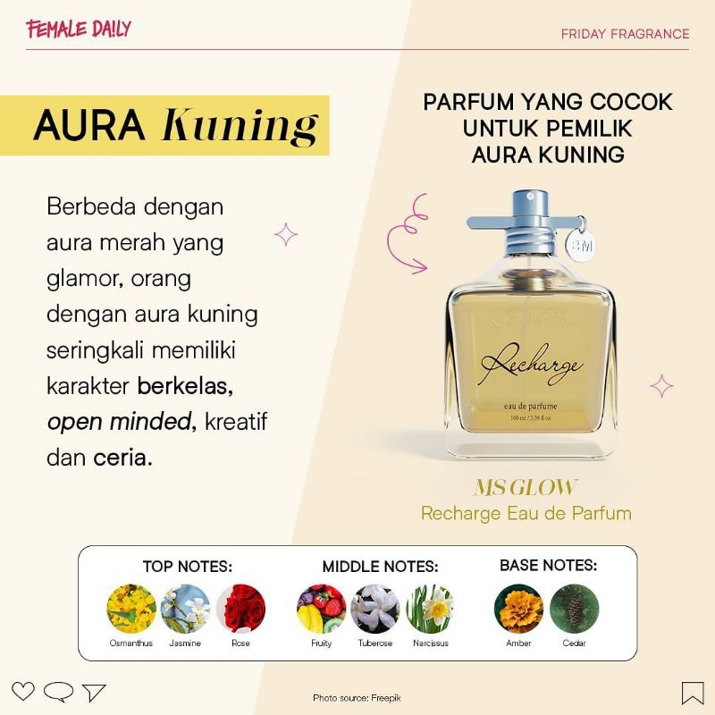 Jual Recharge parfume || PARFUME MS GLOW || EAU DE PAEFUME || | Shopee ...