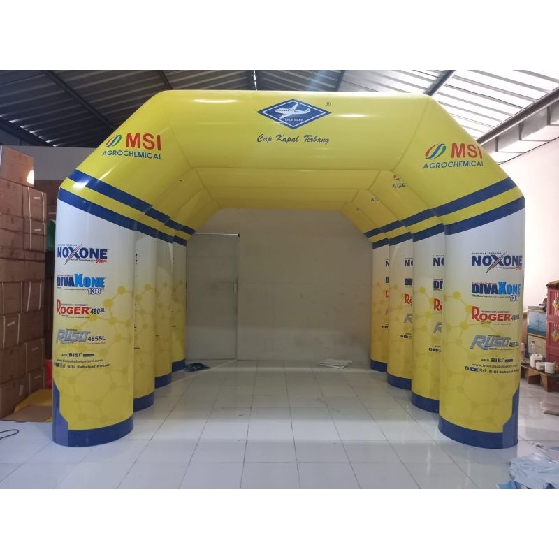 Jual balon gate/start finish 3mx4m bahan pvc fullsetblower | Shopee ...