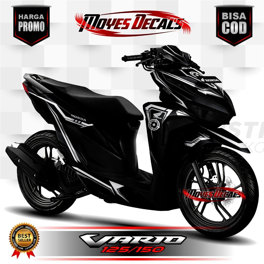 Jual Decal Vario 125/150 Variasi racing stiker Fullbody | Shopee Indonesia