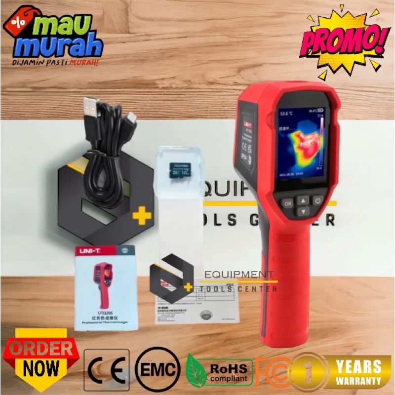 Jual Thermal Imager Camera UNI-T UTi120S Infrared Thermometer UNIT UTi ...