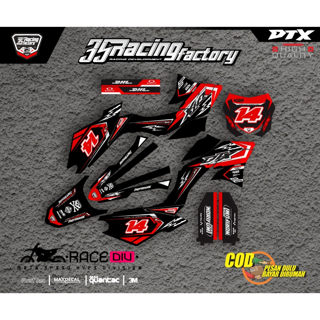 Jual Decal Klx Bf Dtracker Full Body Desain Custom Cek Katalog Kami Shopee Indonesia 3251