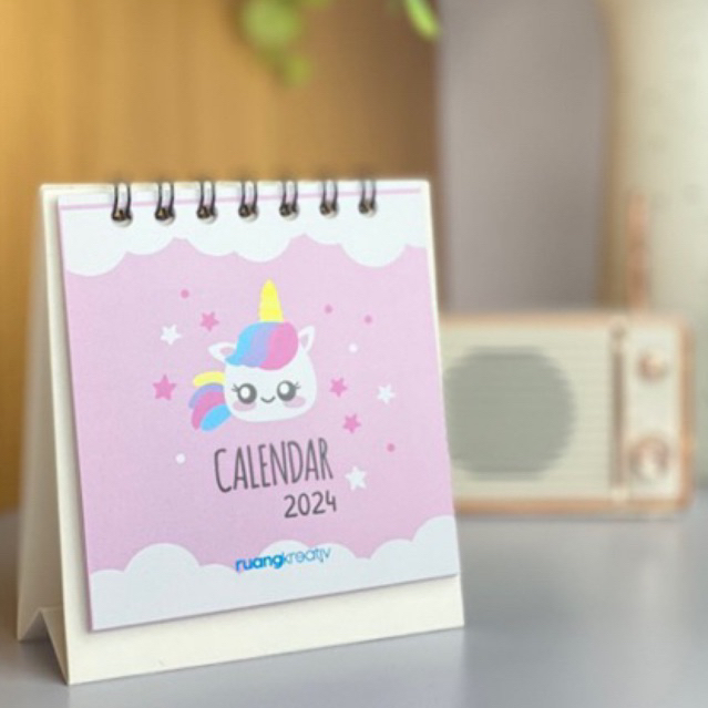 Jual RuangKreativ Kalender Meja Estetik 2024 - 2025 Murah - Mini ...