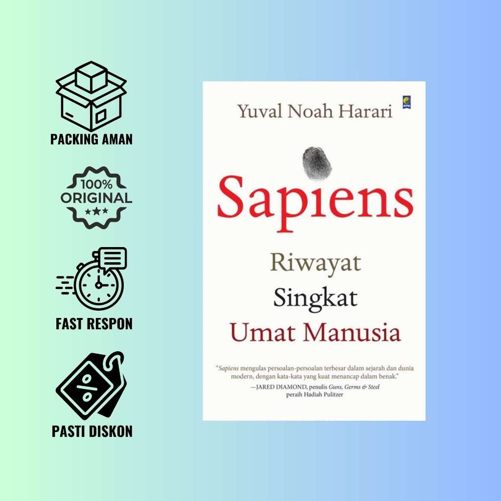 Jual Buku Sapiens by Yuval Noah Harari Bahasa Indonesia | Shopee Indonesia