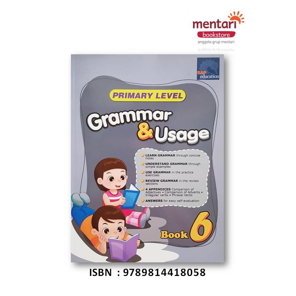 Jual Primary Level Grammar & Usage Book | Buku Latihan Tambahan Grammar ...