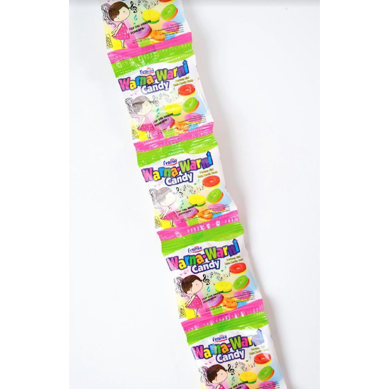 Jual PERMEN RENTENG WARNA-WARNI CANDY/PERMEN FENISIA/PERMEN BUAH ...