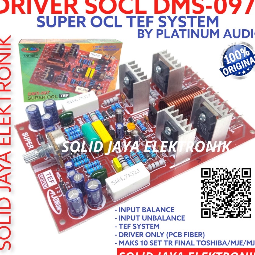 Jual Qs Kit Driver Super Ocl Dms Dms Dms Socl Power Amplifier