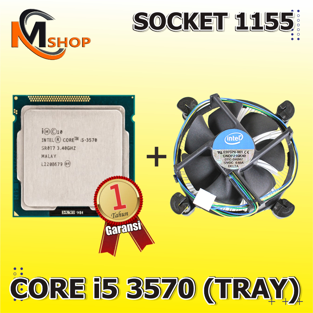 Jual Processor Intel Core I5 3570 3.40GHz Ivy Bridge LGA 1155 + Fan ...