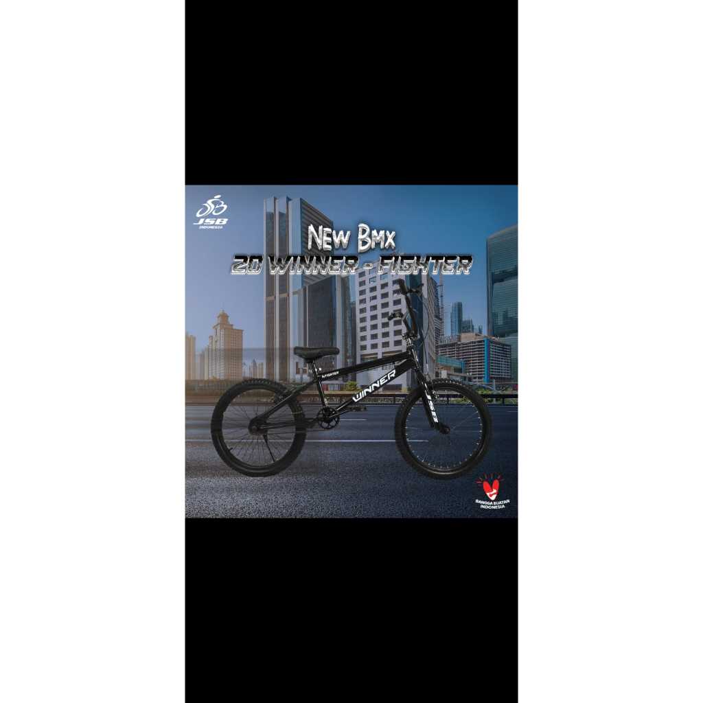 Jual Sepeda BMX Winner Fighter 20 inch Rotor Freestyle | Shopee Indonesia