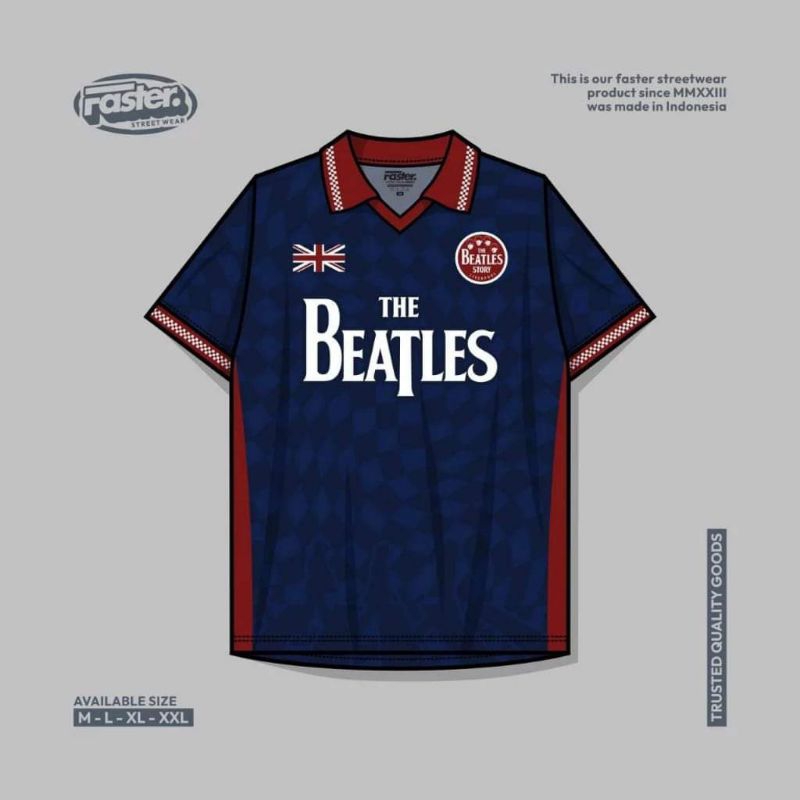 beatles cycling jersey