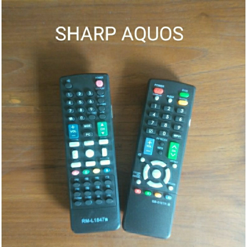 Jual Remote Tv Sharp Aquos Lcd Led Langsung Pakai Shopee Indonesia