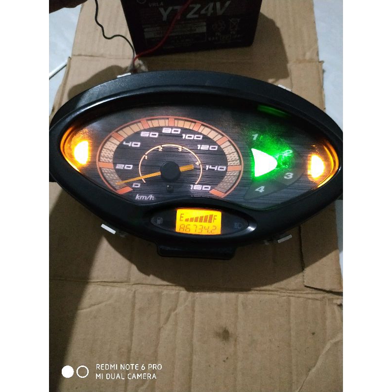 Jual speedometer Honda karisma x SECOND original semua normal fungsi ...