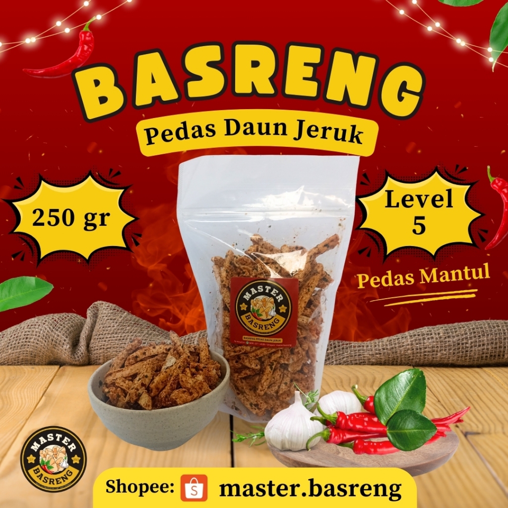 Jual Master Basreng Kemasan 250 gr Snack Renyah Nagih | Shopee Indonesia