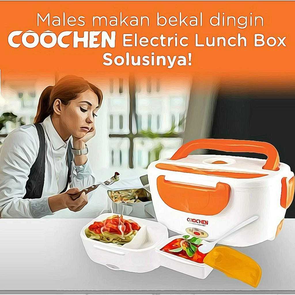 Jual Lunch Box elektrik Dengan pemanas Tempat Bekal Makan Elektrik