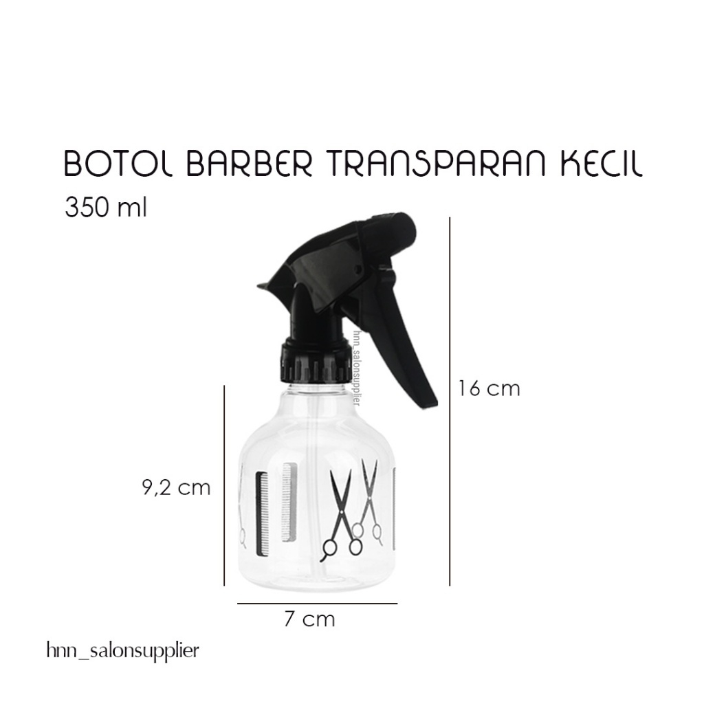 Jual Botol Spray Salon Barber Shop Pangkas Gunting Rambut Salon Corak ...