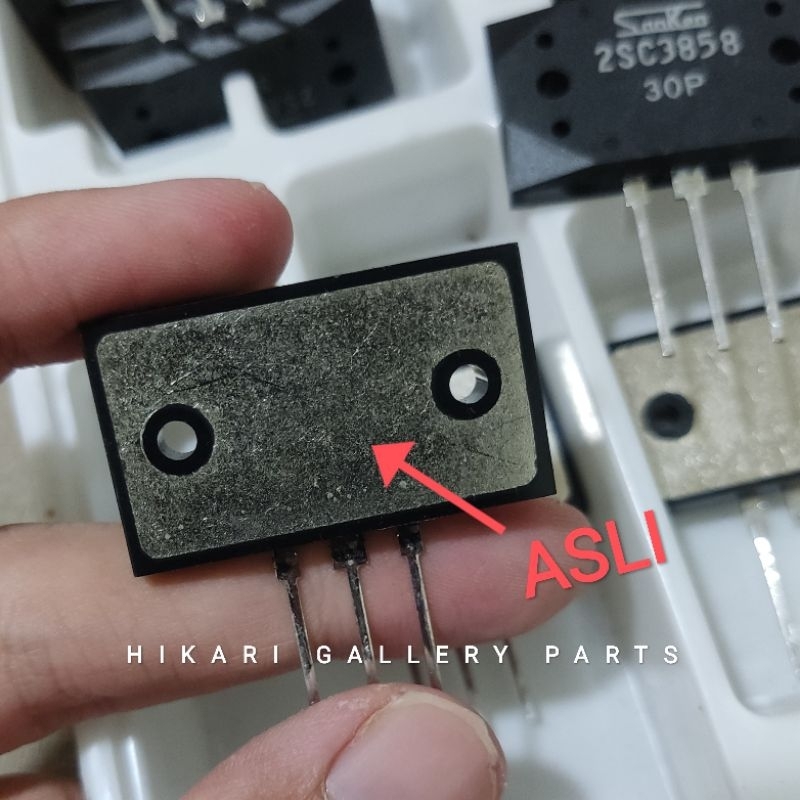 Jual (PROMO) ORIGINAL SANKEN 2SA1494/2SC3858 33P 1Set Transistor Sanken ...