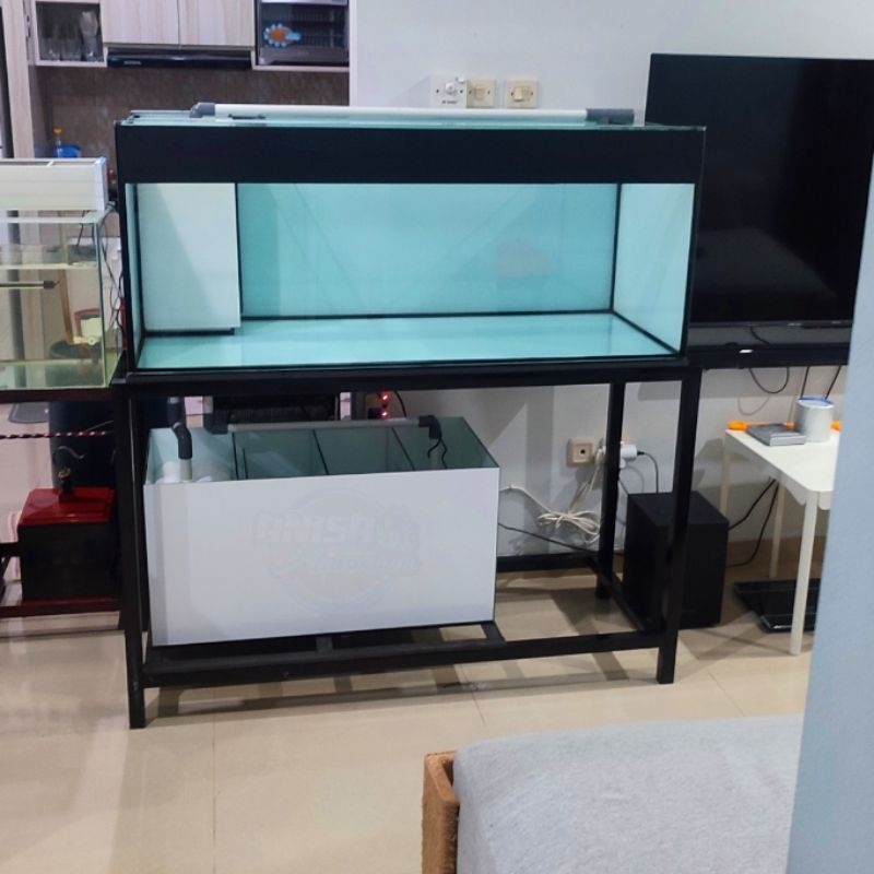 Jual PAKET AQUARIUM 120X50X50 SUMP FILTER Shopee Indonesia