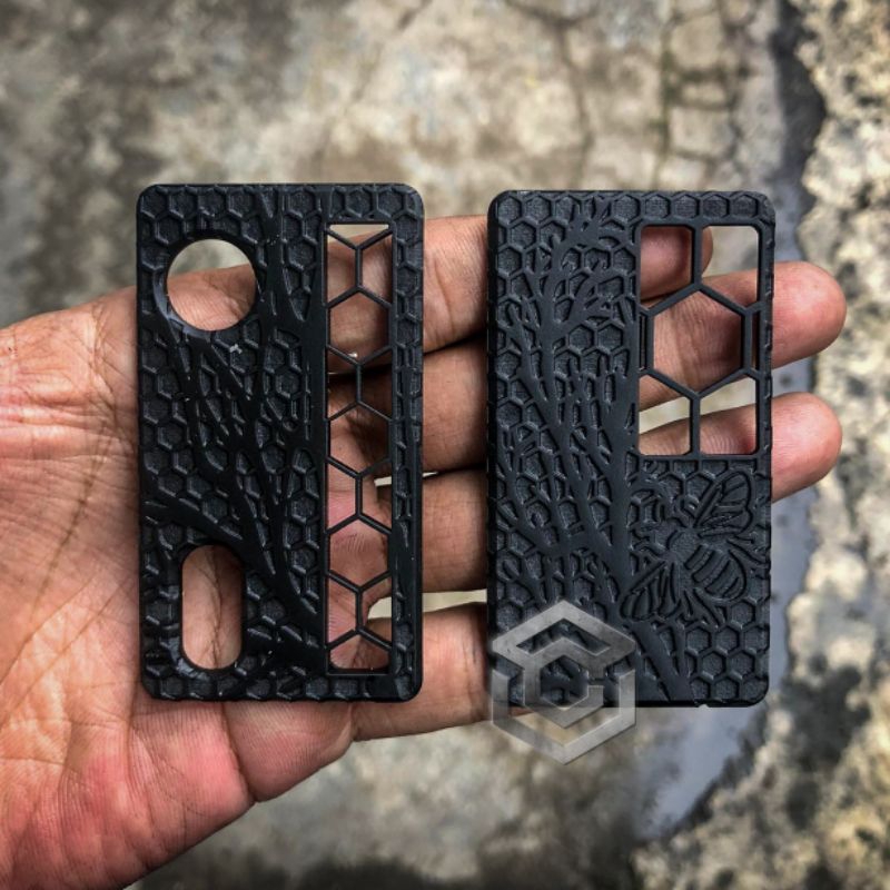 Jual PREMIUM Panel Backdoor Dot V2 Hitam Doff 3mm | Shopee Indonesia