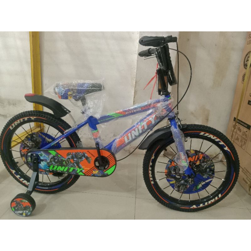 Jual Sepeda Anak Sepeda BMX 18 inch UNITY ( JARI-JARI MOTOR ) ( WARNA ...