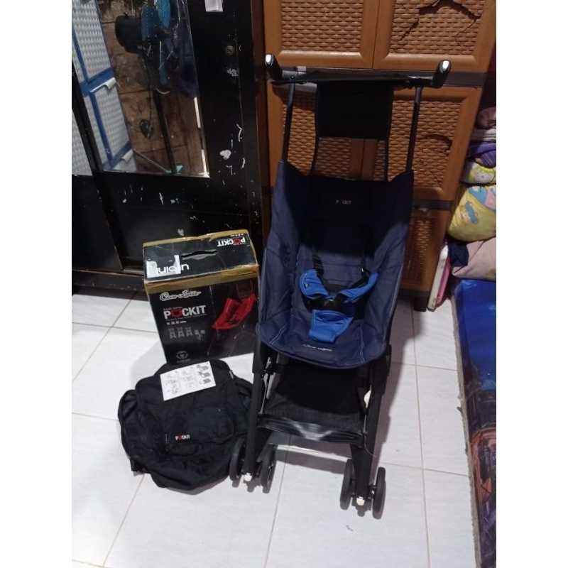 Jual stroller pockit gen 5 CL 789 cocolatte D 340 series