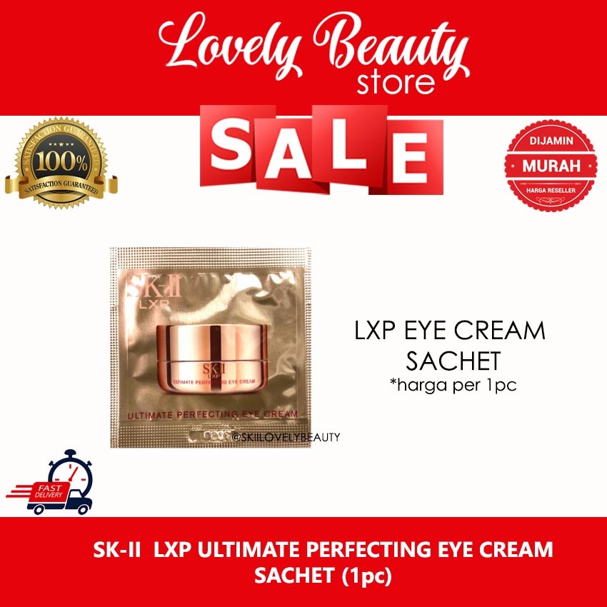 Jual Pelembab Mata Exclusive LXP Ultimate Perfecting Eye Cream Sachet