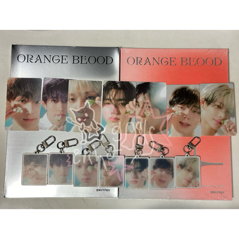 Jual Ready Stock POB Weverse Orange Blood Photobook Version ENHYPEN PC ...