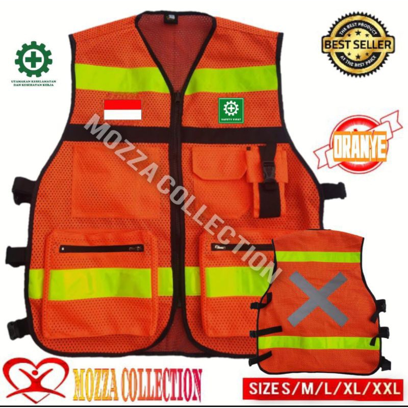 Jual ROMPI KERJA SAFETY DOBLE JALA SCOTLITE PVC FREE K3 BENDERA ...