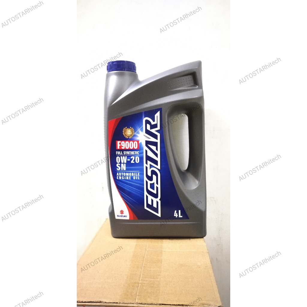 Jual ECSTAR 0W-20 SN OLI MESIN SUZUKI FULL SYNTHETIC asli original 0w20 ...