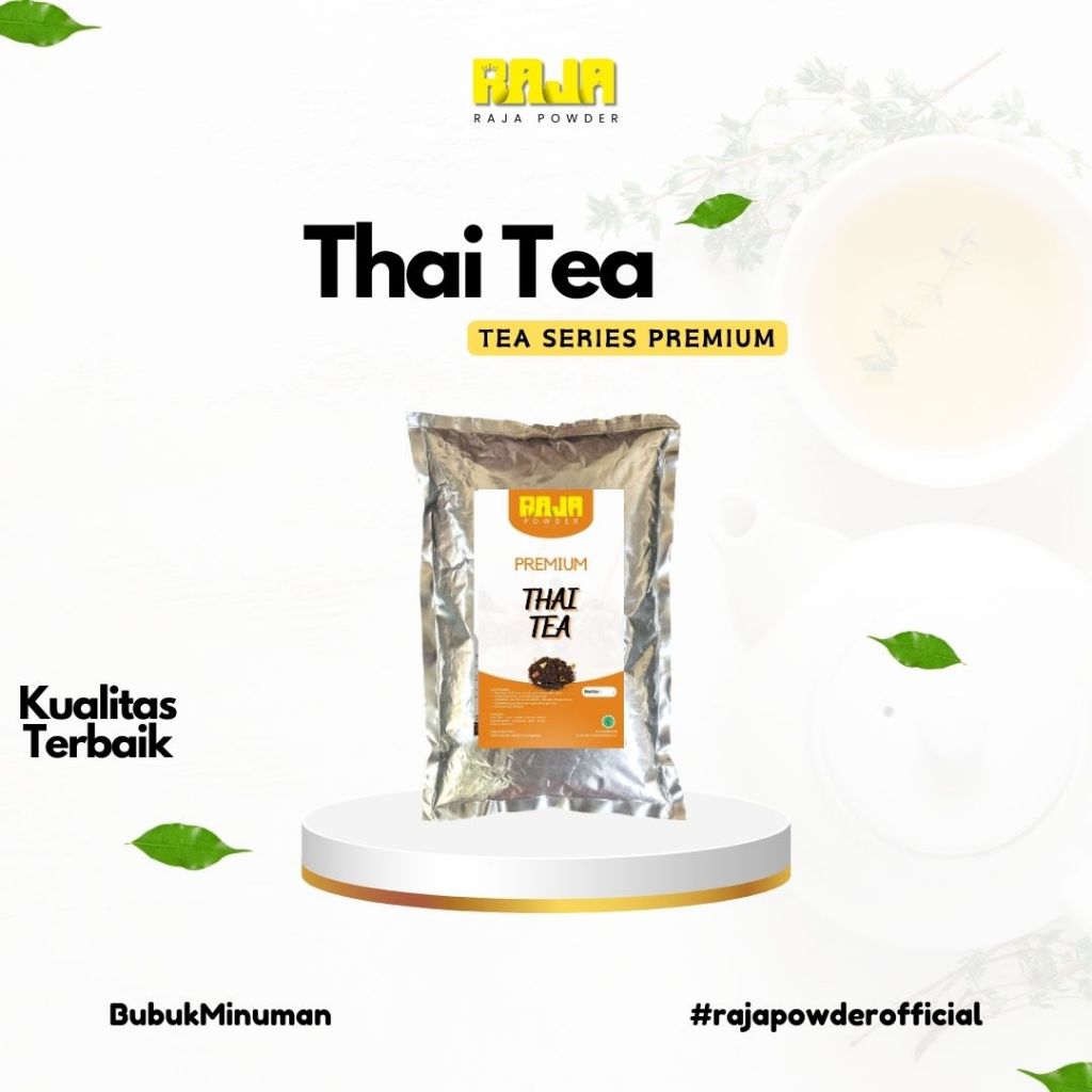 Jual Bubuk Thai Tea Bubuk Minuman Thai Tea Powder 1 kg / 1000 gram ...