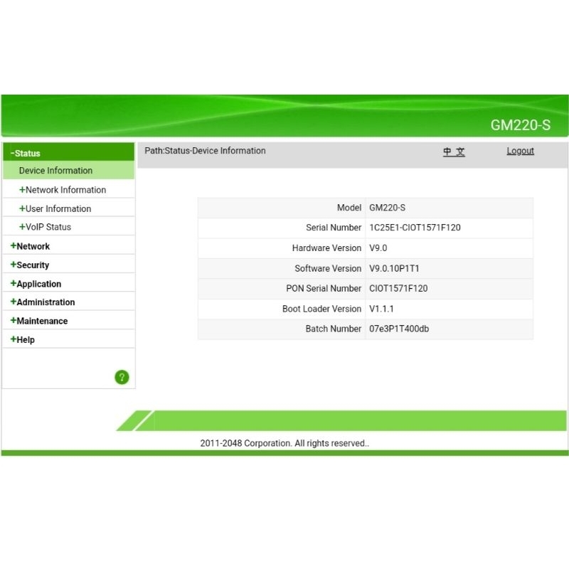 Jual Modem GM220-S V9 Xpon Support OMCI | Shopee Indonesia