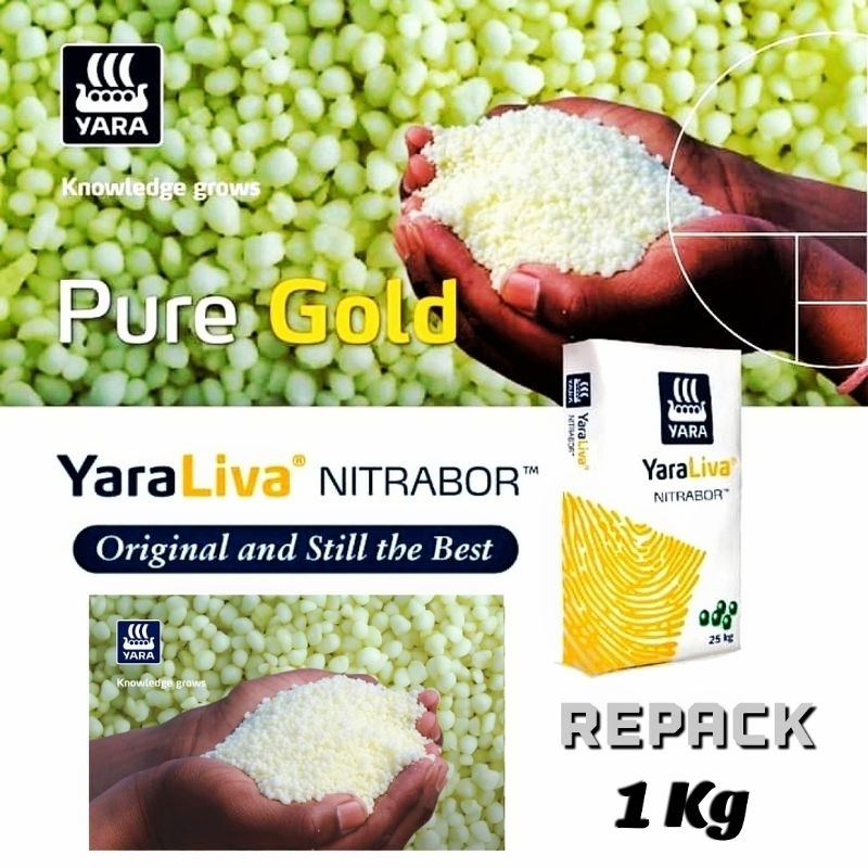 Jual Pupuk Boron Yaraliva Nitrabor Pupuk Kemasan Repacking Kg