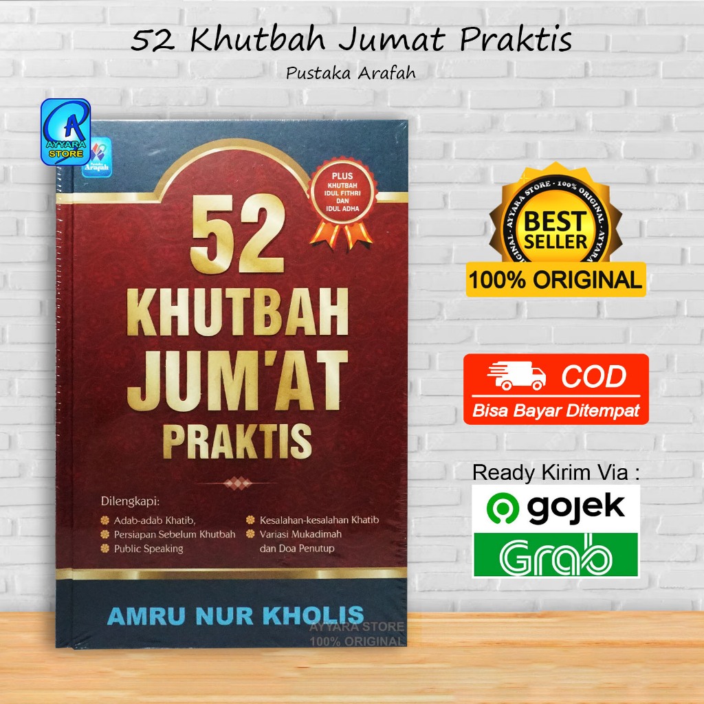 Jual 52 Khutbah Jumat Praktis - AMRU NUR KHOLIS ORI - Pustaka Arafah ...