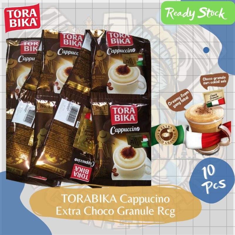 Jual TORABIKA Capuccino Extra Choco Granule Renceng 10x25g | Shopee ...