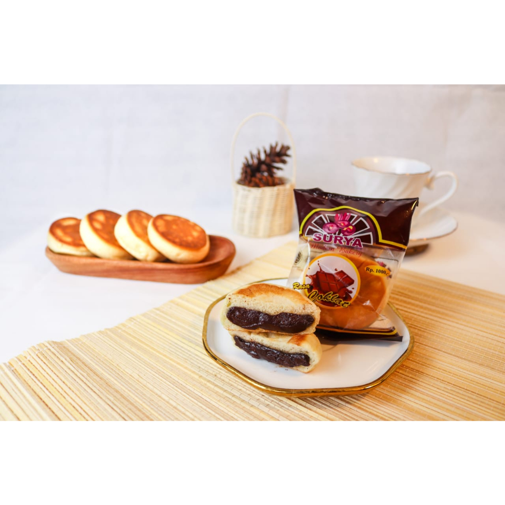 Jual Roti Pia Surya Bakpia 1 Pack Isi 10 Rasa Coklat | Shopee Indonesia