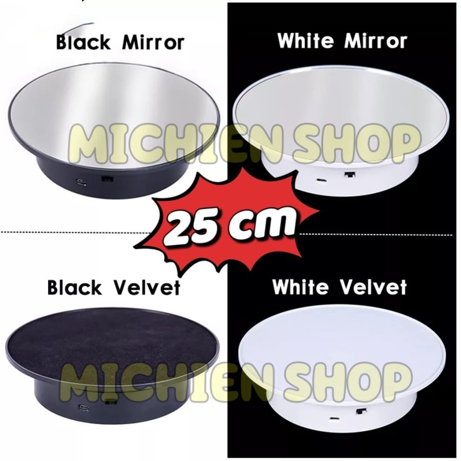 Jual Stand Display Putar / Tatakan Figure Rotating Display Diameter 25 ...