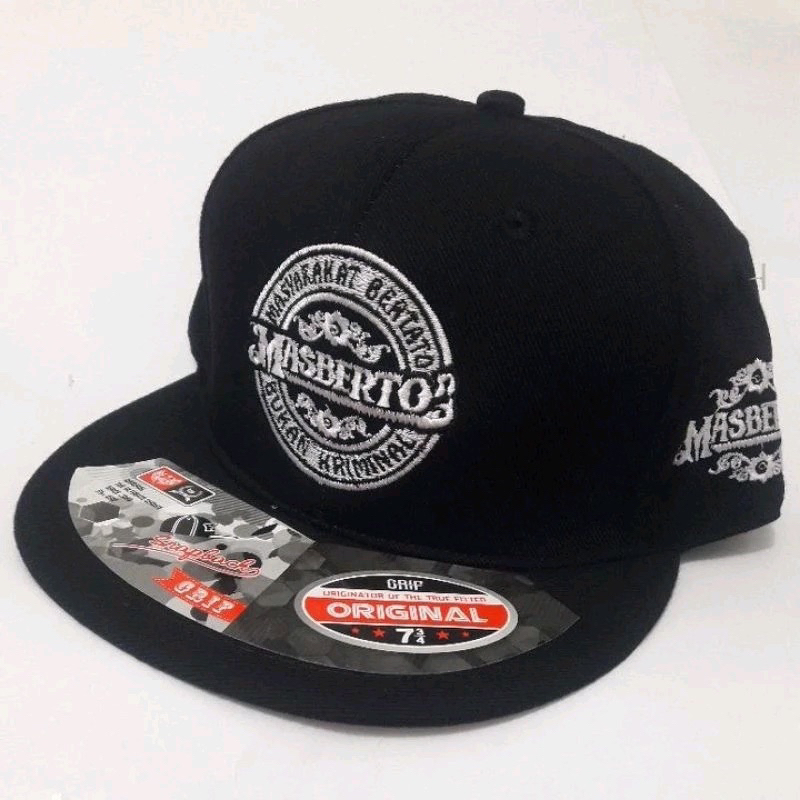 Jual Topi Masberto Hitam Terlengkap & Harga Terbaru Juli 2026 | Shopee ...