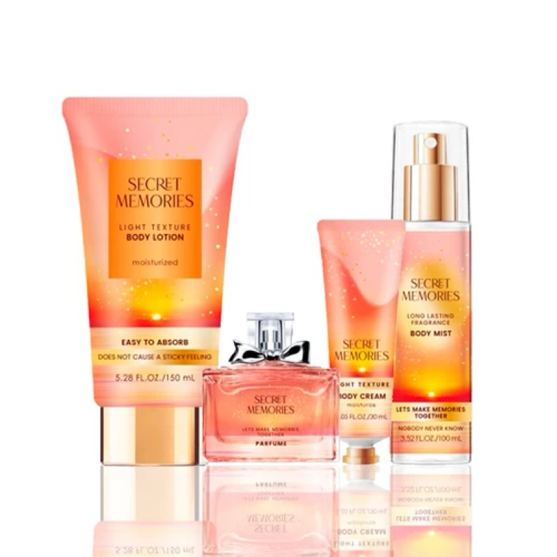 Official BALI MINISO Parfum Hand Cream Lotion Bodymist Secret  Memories Blue Moon Cupid Love Parfume Wanita