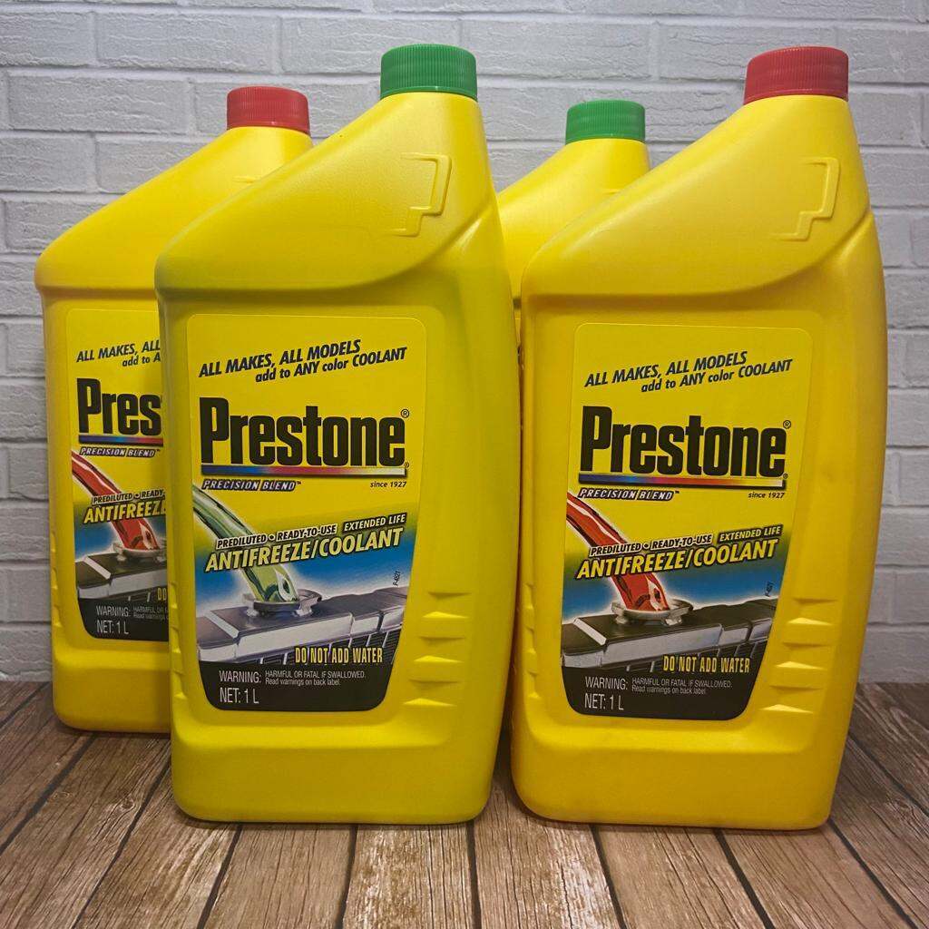 Jual PRESTONE Coolant Pink ( Merah ) Hijau (33%) Air Radiator Mobil ...