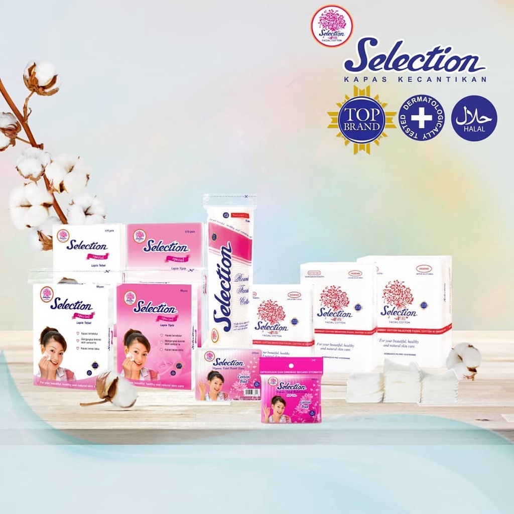 Jual Qeila Kapas Selection Special Facial Cotton Special Tipis