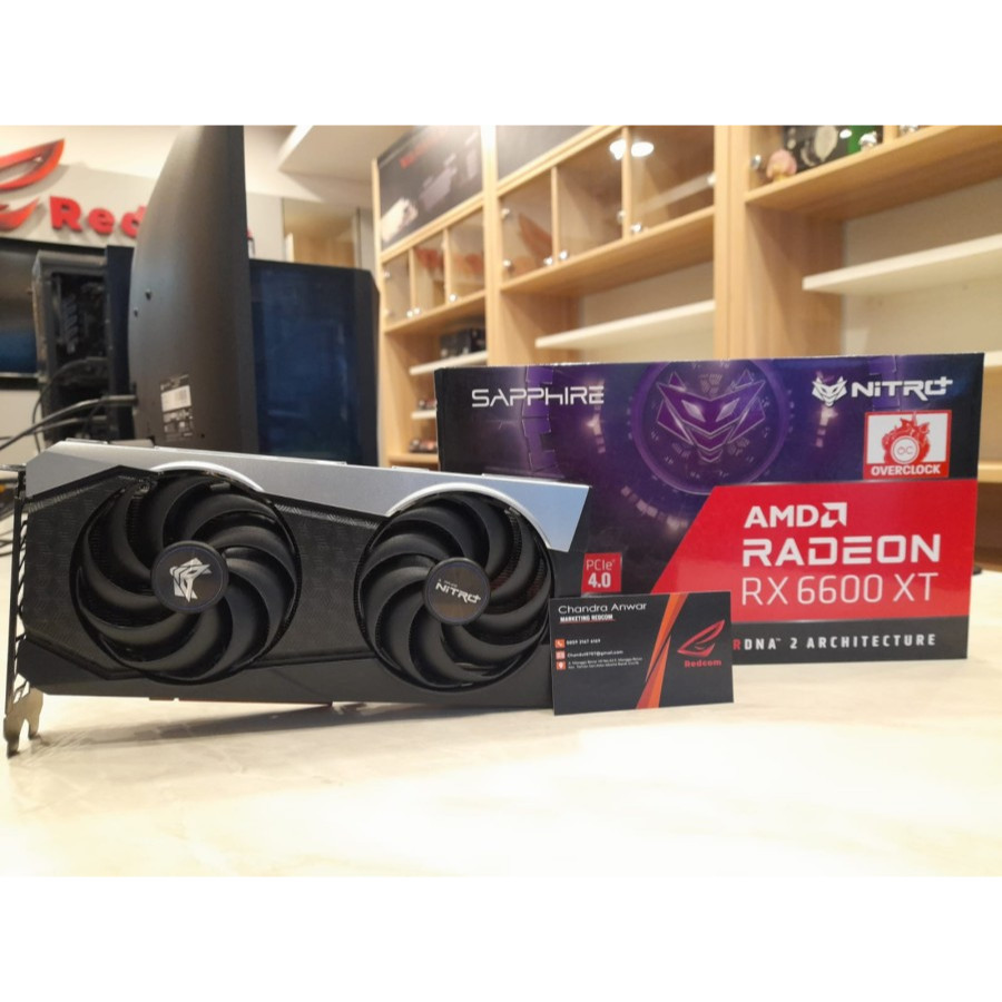 Jual SAPPHIRE RX 6600 XT / RX 6600XT NITRO+ 8GB 2ND | Shopee Indonesia