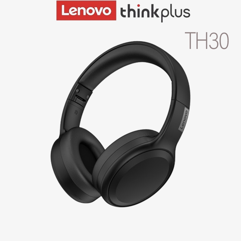 Jual Lenovo TH30 Headset Bluetooth Wireless Headphone Earphone Wireless ...