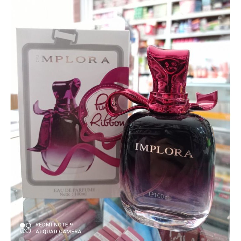 Jual Implora Pink Ribbon Eau De Parfume 100ml | Shopee Indonesia
