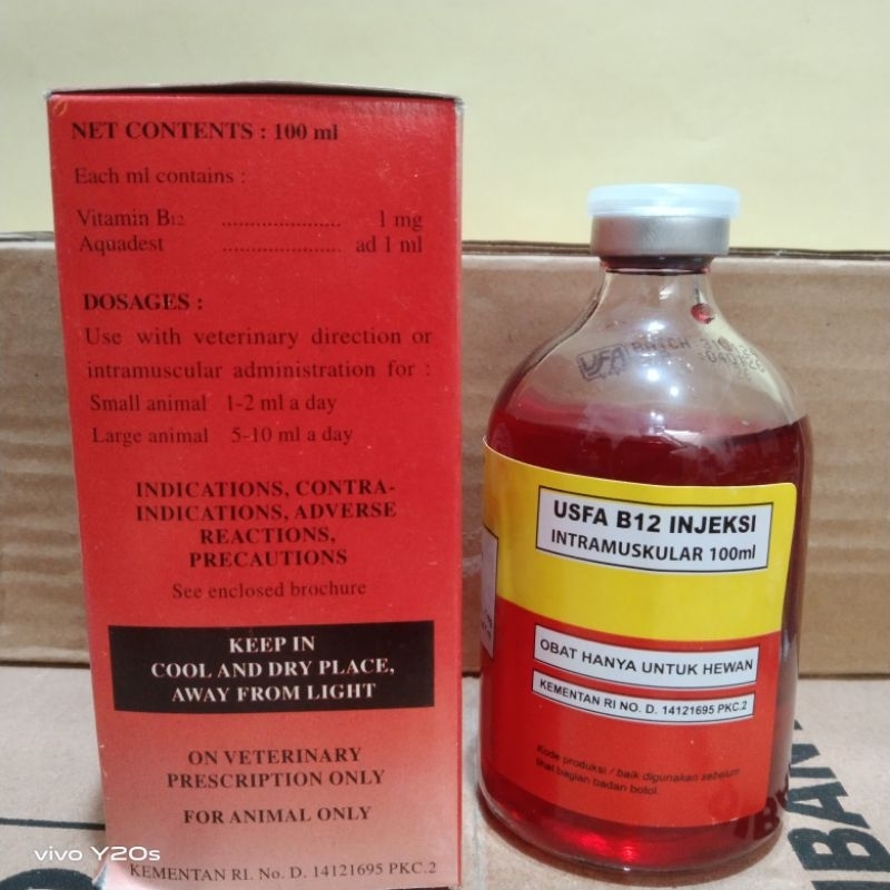 Jual Usfa b12 injeksi 100ml | Shopee Indonesia