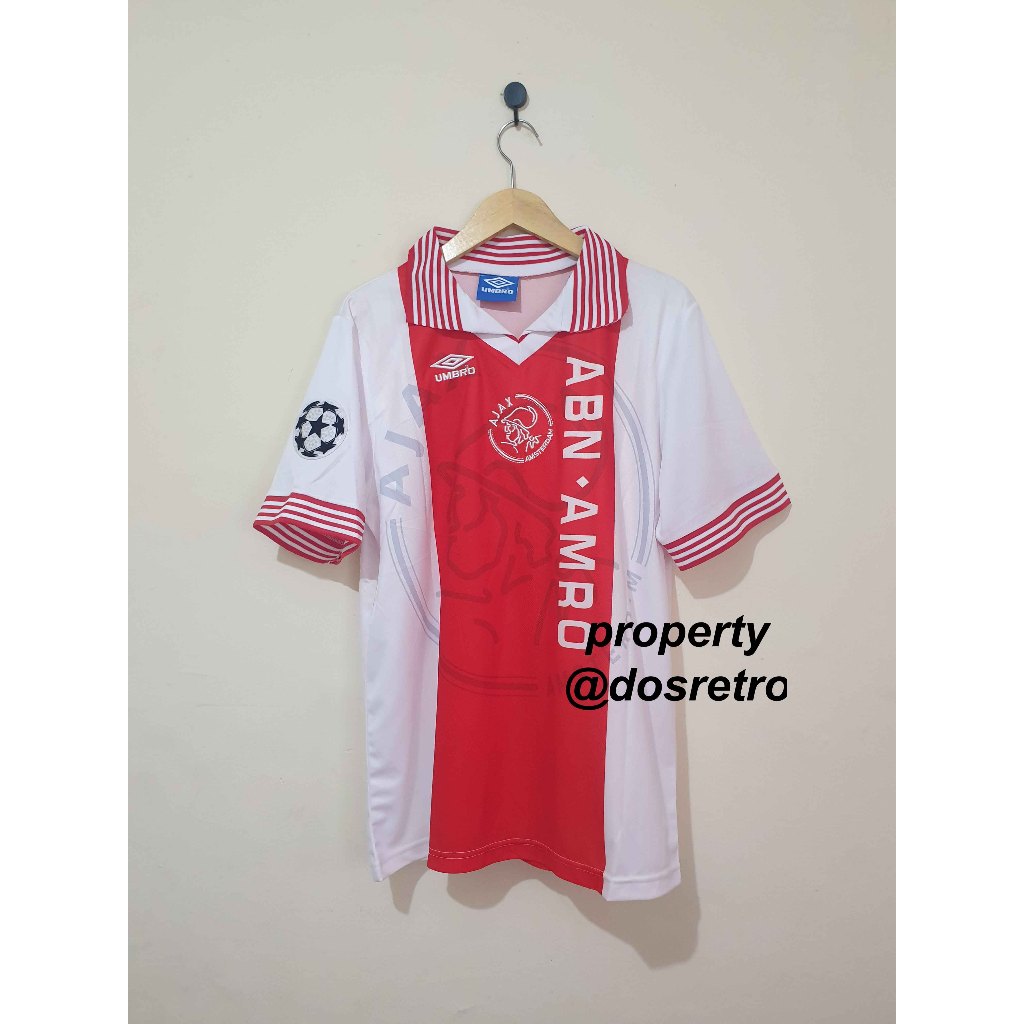 Ajax Amsterdam 1995 1996 De Meer 1934 Umbro Vintage Rare Shirt