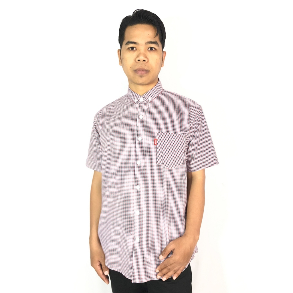 Jual Rezso Short Shirt Sherman Kemeja Lengan Pendek Original | Shopee ...