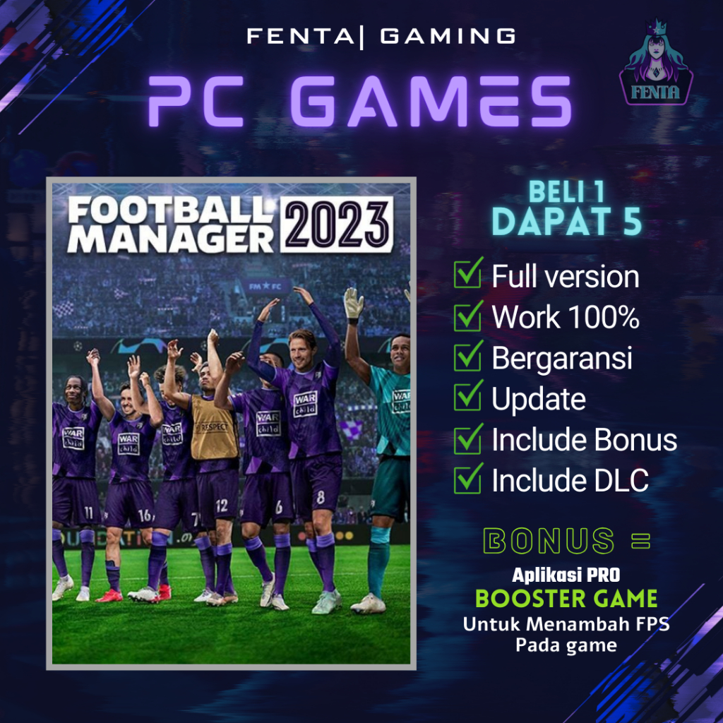 Jual FOOTBALL MANAGER 2023 GAME PC GAME LAPTOP Shopee Indonesia