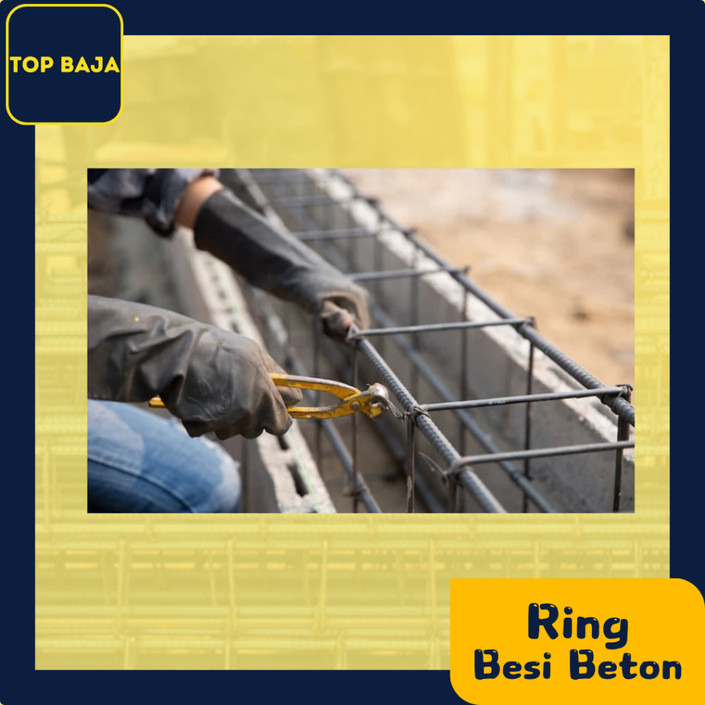 Jual Ring Cincin Besi Behel Beton FULL ukuran 10x10, 10x12, 10x15 ...
