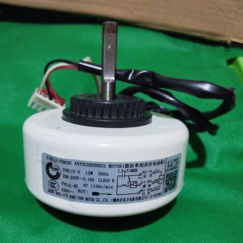Jual MOTOR FAN AC AUX R410 DINAMO INDOR AC AUX ASW R410 | Shopee Indonesia